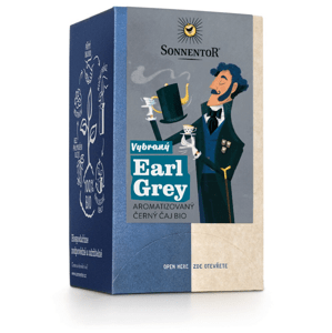 Sonnentor - Vybraný Earl Grey Černý čaj, porcovaný čaj, BIO, 18 ks *SK-BIO-002 certifikát