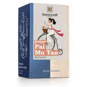 Sonnentor - Noblesní Pai Mu Tan, porcovaný čaj, BIO, 18 ks *SK-BIO-002 certifikát