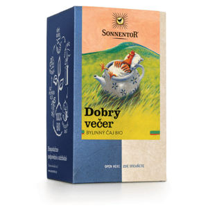 Sonnentor - Dobrý večer, porcovaný čaj, BIO, 18 ks *SK-BIO-002 certifikát