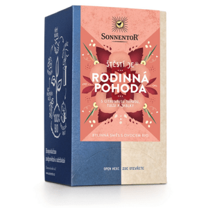 Sonnentor - Štěstí je® rodinná pohoda, porcovaný čaj, BIO, 18 ks *SK-BIO-002 certifikát
