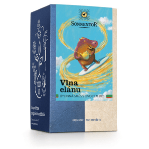 Sonnentor - Vlna elánu, porcovaný čaj, BIO, 18 ks *SK-BIO-002 certifikát
