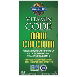 Garden of Life Vitamin Code Raw Calcium, 120 rostlinných kapslí