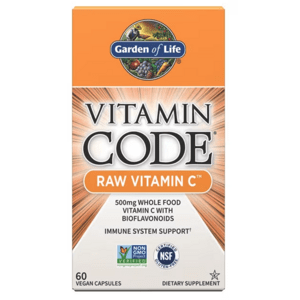 Garden of Life Vitamin Code Raw Vitamin C, 60 rostlinných kapslí