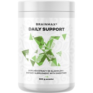 BrainMax Daily Support, zelené jablko, 500 g Komplexná výživa pre svaly a výkon, doplnok stravy