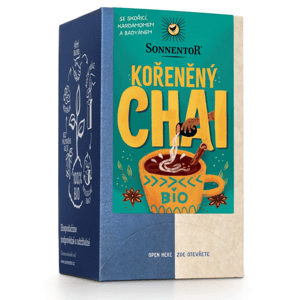 Sonnentor - Chai kořeněný, porcovaný čaj, BIO, 18 ks *SK-BIO-002 certifikát