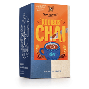 Sonnentor - Chai rooibos, porcovaný čaj, BIO, 18 ks *SK-BIO-002 certifikát