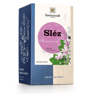 Sonnentor - Sléz, porcovaný čaj, BIO, 18 ks *SK-BIO-002 certifikát
