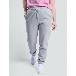 BrainMax unisex tepláky z BIO bavlny, šedé Veľkosť: XL Mikina z organickej bavlny pre mužov aj ženy