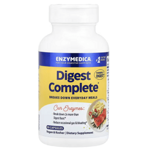 Enzymedica Digest Complete, Trávící enzymy, 90 kapslí Výživový doplnok