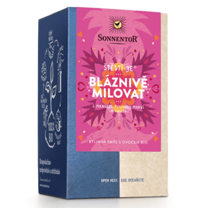 Sonnentor - Štěstí je® bláznivě milovat, porcovaný čaj, BIO, 18 ks *SK-BIO-002 certifikát