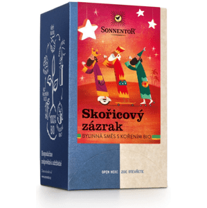 Sonnentor - Skořicový zázrak, porcovaný čaj, BIO, 18 ks *SK-BIO-002 certifikát