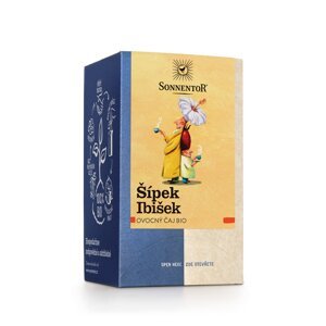 Sonnentor Šípek - ibišek, porcovaný čaj, BIO, 18 ks *SK-BIO-002 certifikát