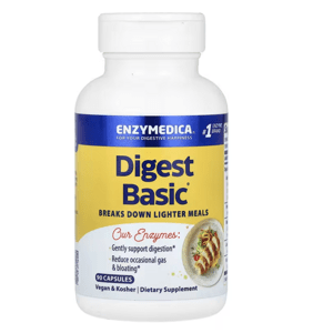 Enzymedica Digest Basic, Trávící enzymy, 90 kapslí Výživový doplnok