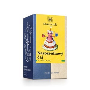 Sonnentor - Narozeninový čaj, BIO, 18 ks *SK-BIO-002 certifikát