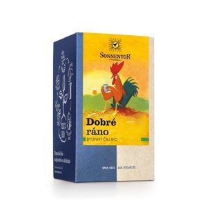 Sonnentor - Dobré ráno, porcovaný čaj, BIO, 18 ks *SK-BIO-002 certifikát