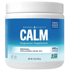 Natural Vitality Calm Magnesium Drink Mix, horčík, 226 g