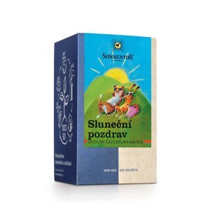 Sonnentor - Sluneční pozdrav, porcovaný čaj, BIO, 18 ks *SK-BIO-002 certifikát