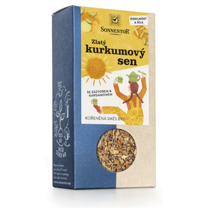 Sonnentor - Zlatý kurkumový sen, sypaný, BIO, 120 g *SK-BIO-002 certifikát