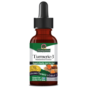 Nature's Answer Turmeric-3, extrakt z kurkumy, 30 ml