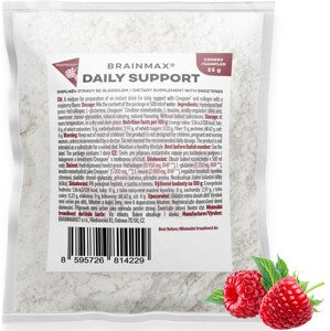 BrainMax Daily Support, 25 g, VZORKA Príchuť: Malina Komplexná výživa pre svaly a výkon, doplnok stravy