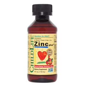 ChildLife Essentials Zinc Plus, zinek, mango a jahoda, 118 ml Dopnok stravy