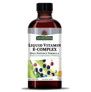 Nature's Answer Liquid Vitamin B-Complex, tekutý B-Complex, 240 ml Výživový doplnok