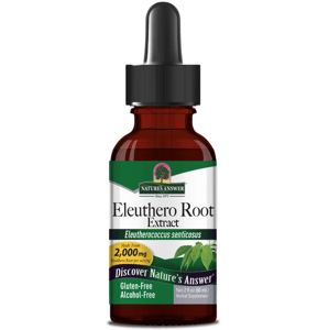 Nature's Answer Eleuthero Root, sibiřský ženšen, extrakt, 60 ml