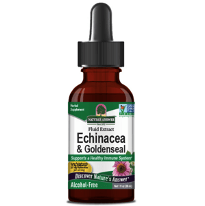 Nature's Answer Echinacea & Goldenseal, echinacea a zlatobýl, extrakt, 30 ml