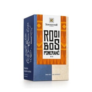 Sonnentor - Rooibos Pomeranč, porcovaný čaj, BIO, 18 ks *SK-BIO-002 certifikát