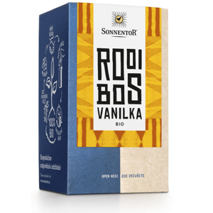 Sonnentor - Rooibos Vanilka, porcovaný čaj, BIO, 18 ks *SK-BIO-002 certifikát