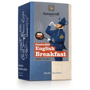Sonnentor - Povzbudivý English Breakfast, porcovaný čaj, BIO, 18 ks *SK-BIO-002 certifikát