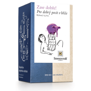Sonnentor - Pro dobrý pocit v břiše, porcovaný čaj, BIO, 18 ks *SK-BIO-002 certifikát