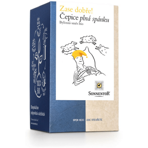 Sonnentor - Čepice plná spánku, porcovaný čaj, BIO, 18 ks *SK-BIO-002 certifikát