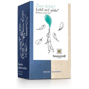 Sonnentor - Lehčí než pírko®, porcovaný čaj, BIO, 18 ks *SK-BIO-002 certifikát