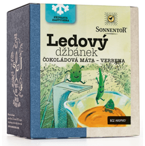 Sonnentor - Ledový džbánek® čokoládová máta – verbena, porcovaný čaj, BIO, 16 ks *SK-BIO-002 certifikát