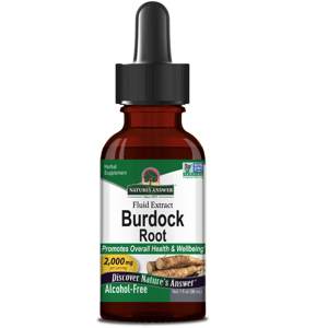 Nature's Answer Burdock Root, kořen lopuchu, extrakt, 2000 mg, 30 ml