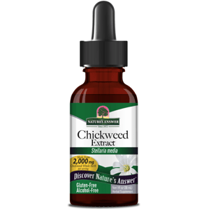 Nature's Answer Chickweed, ptačinec prostřední, extrakt, 30 ml Výživový doplnok