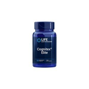 Life Extension Cognitex® Elite, kognitivní podpora, 60 rostlinných tablet Výživový doplnok