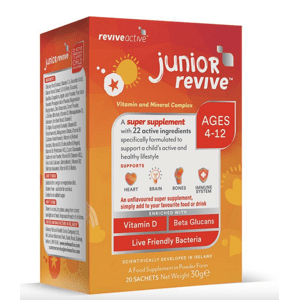 Revive Active Junior Revive, podpora imunity, děti 4-12 let, 20 sáčků Výživový doplnok