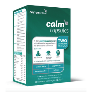 Revive Active Calm Capsules, podpora nálady, 60 kapslí Výživový doplnok