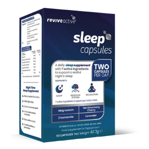 Revive Active Sleep Capsules, podpora spánku, 60 kapslí Výživový doplnok