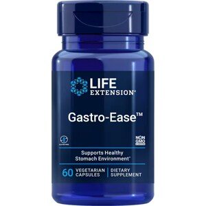 Life Extension Gastro-Ease™, podpora žaludku, 60 rostlinných kapslí Výživový doplnok