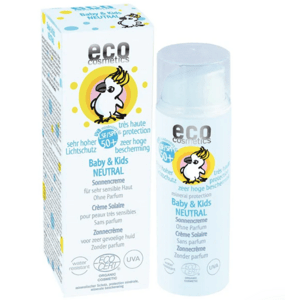 Eco Cosmetics Baby & Kids Sun Cream, opalovací krém pro děti, SPF 50+, BIO, 50 ml