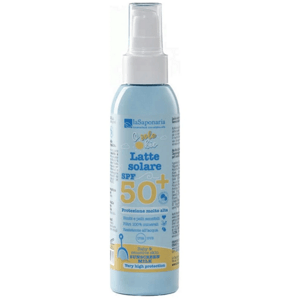 laSaponaria Latte Solare, opalovací mléko pro děti a citlivou pokožku SPF 50+, BIO, 125 ml