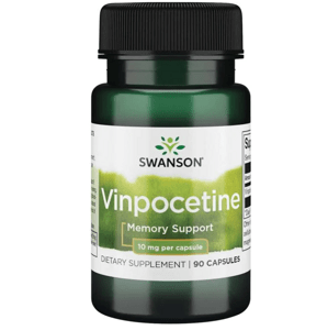 Swanson Vinpocetine (podpora pamäte), 10 mg, 90 kapsúl