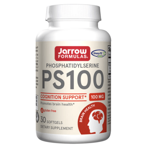 Jarrow Formulas PS 100, Fosfatidylserín 100 mg, zdravie mozgu, 30 softgelových kapsúl Výživový doplnok