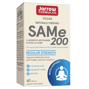 Jarrow Formulas SAMe, 200 mg, 60 tabliet Výživový doplnok