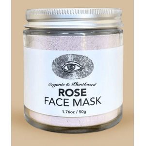 Anima Mundi Rose Face Mask, pleťová maska ​​na tvár Ruža, prášok, 50 g