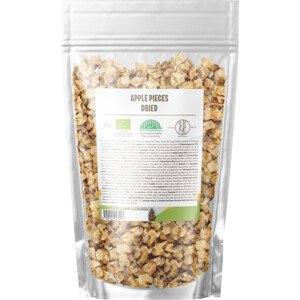 BrainMax Pure Jablka kousky sušené BIO, 250 g - EXP. *SK-BIO-001 certifikát, EXP: 31.8.2025