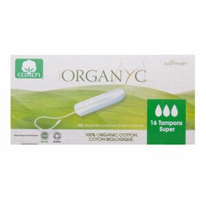 Tampóny super 16 ks BIO bavlna ORGANYC